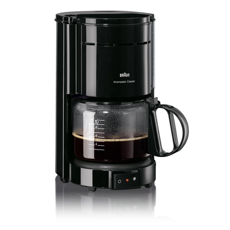 Cafetera De Filtro Braun Kf 47, De Cafe Molido, 1000 W, Negro