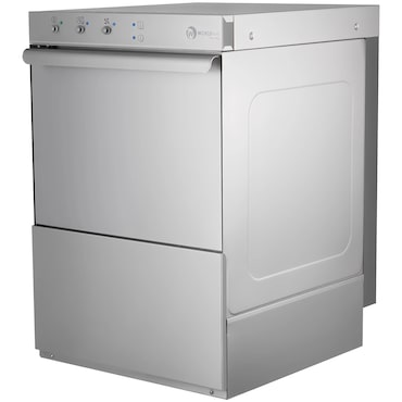 Professionele Vaatwasser WORLDMAI 50x50 met Glansspoelmiddel Doseerder. Horeca Vaatwasmachine voor Grootkeuken, Bar en Restaurant.