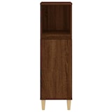thumbnail of vidaXL Badschrank Braun Eichen-Optik 30x30x100 cm Holzwerkstoff