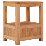 thumbnail of Table de chevet 40x30x50 cm bois de teck massif