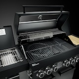 thumbnail of TAINO PLATINUM YAMARA DARK 4+2 Gasgrill Stahl 4 Brenner Sear-Burner Backburner