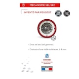 thumbnail of PEUGEOT Salzmühle PARIS 18cm Perlgrau Buchenholz uSelect Stahlmahlwerk
