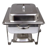 thumbnail of Chafing Dish Edelstahl Speisenwärmer 1/2  Warmhaltebehälter 4,0 Liter