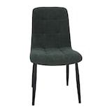 thumbnail of Chaise velours couleur Forest assise L88.5 X 55.5 X H47cm