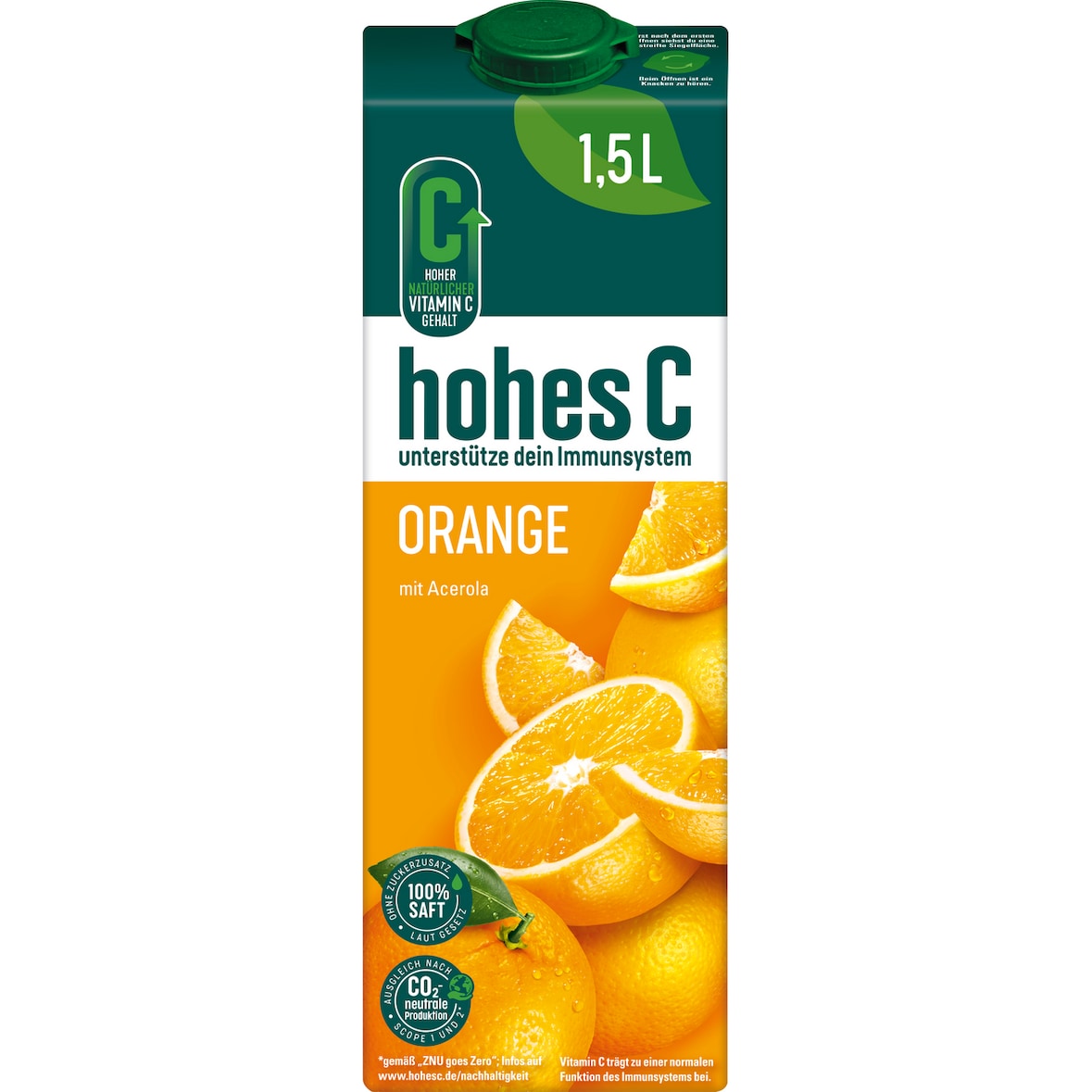 Hohes C Fruchtsaft Orange  (1,5 l)