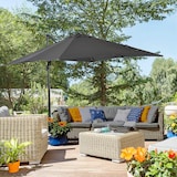 thumbnail of Outsunny Chapéu de Sol de Jardim Chapéu de Sol Excêntrico com Rotação 360° Inclinação de 5 Níveis com Manivela 245x245x245 cm Cinza