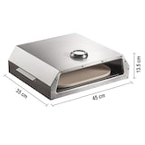 thumbnail of Bighorn Pizzaoven met pizzasteen voor barbecue - grilloven - draagbare - edelstaal