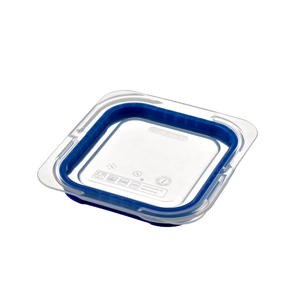 Araven Tapa Hermetica GastroNorm GN1/6 azul