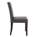 thumbnail of METRO PROFESSIONAL Chaise de restaurant rembourrée Valmy II, set de 2, bois/simili cuir, brun