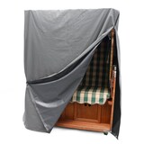 thumbnail of Hoberg Strandkorb Schutzhülle L/XL - 140 x 100 x 165/140 cm - grau