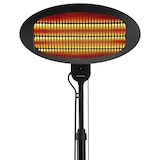 thumbnail of Infrarotheizstrahler Solaris Monolith 2000W höhenverstellbar - schwarz