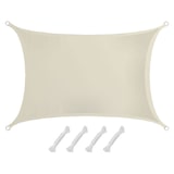 thumbnail of Vela de Sombra rectangular Kalahari 3x2m poliéster beis