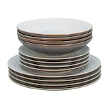 thumbnail of CreaTable Neapel Offwhite Tellerset 12-tlg Steinzeug