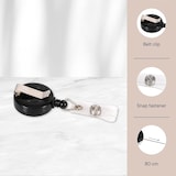 thumbnail of Enrouleur Europel avec lanière bouton pression / 10 pièces, 121281