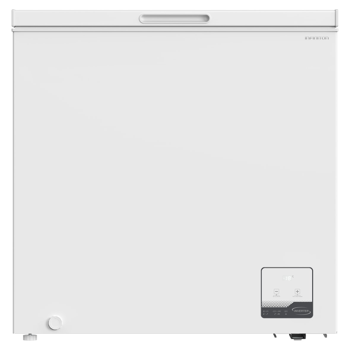 Arca Peitoral INFINITON CH-20H86WEH, 199 l, Sistema Duplo, E, Branco