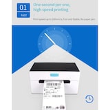 thumbnail of Mini Imprimante Thermique Rapide USB Bluetooth Pour Étiquettes Autocollantes YONIS