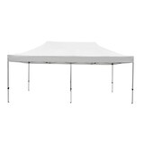 thumbnail of METRO Professional Gazebo pieghevole pop-up Thagpi, acciaio / alluminio / poliestere / PVC, 6 x 3 m, idrorepellente, argento / bianco