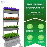 thumbnail of Coemo Vertikalbeet Vera aus Holz Hochbeet 4 Etagen Kästen höhenverstellbar und neigbar