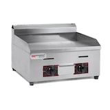 thumbnail of Fry top, Griglia a Gas Professionale da Banco, in Acciaio Inox - Piastra liscia - 55 x 50 x 40h cm