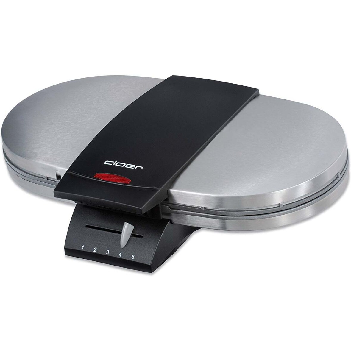 Cloer Doppel-Waffelautomat 1200W 1329 eds matt