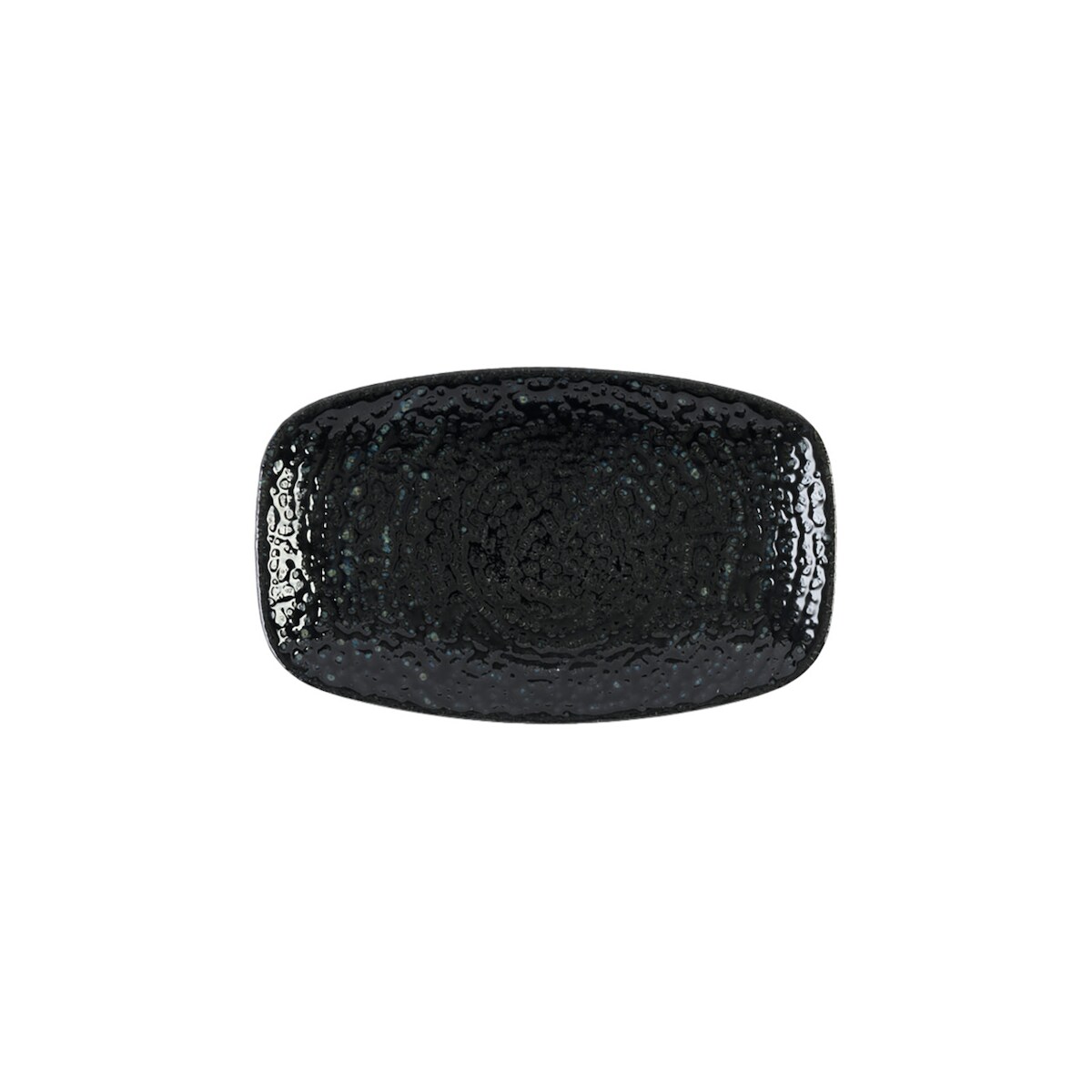Churchill Homespun Chroma Black Platte Rechteckig 20x12,1cm