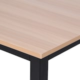 thumbnail of Mesa de Ordenador Escritorio para Hogar Oficina Pies Ajustables 120x60x76cm