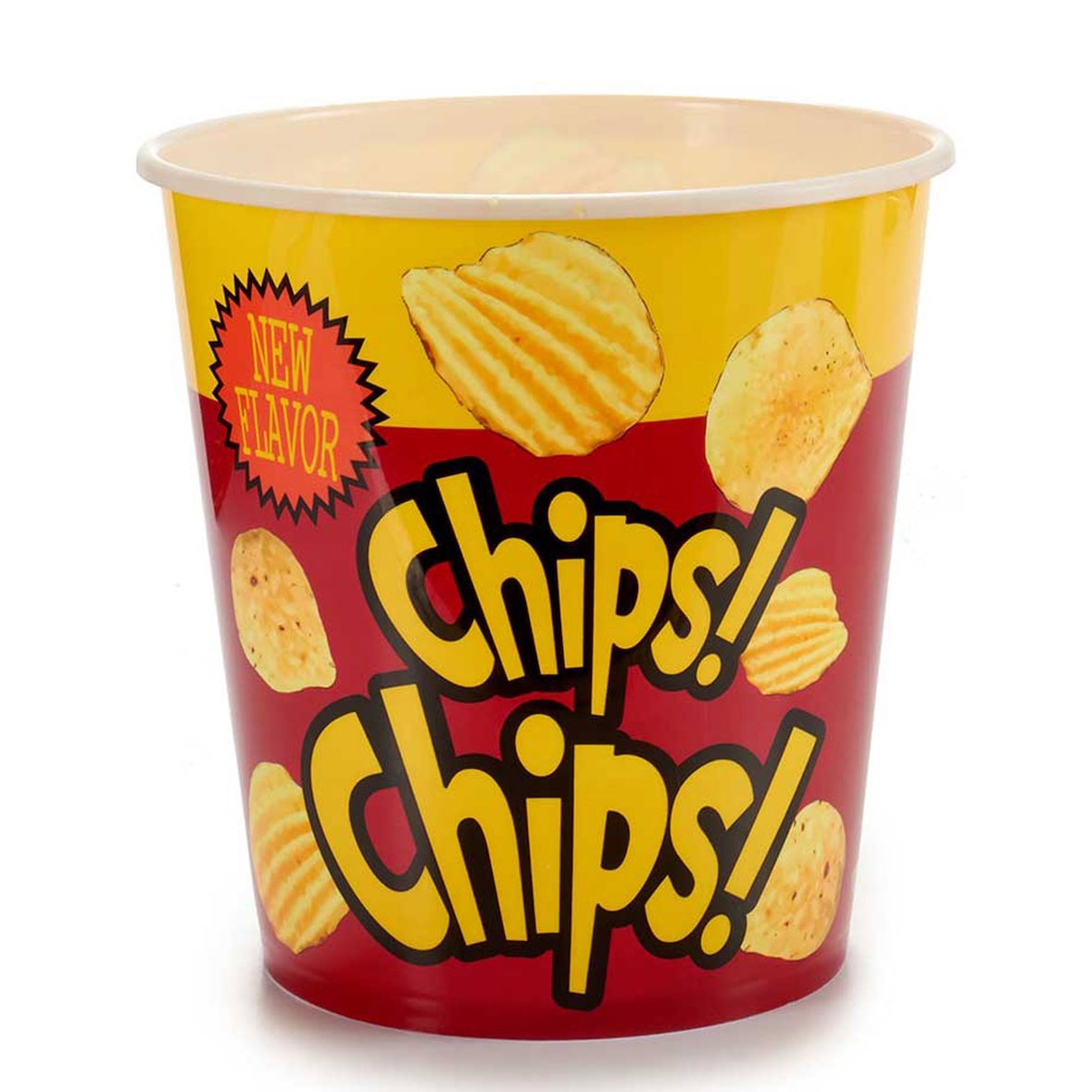 San Ignacio LEKNES - Balde de Pipoca 18cm 'Chips'