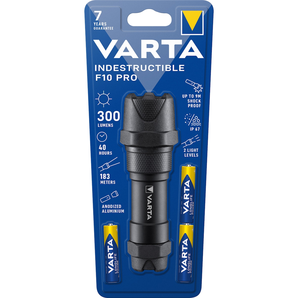 Linterna Indestructible F10 Pro Varta