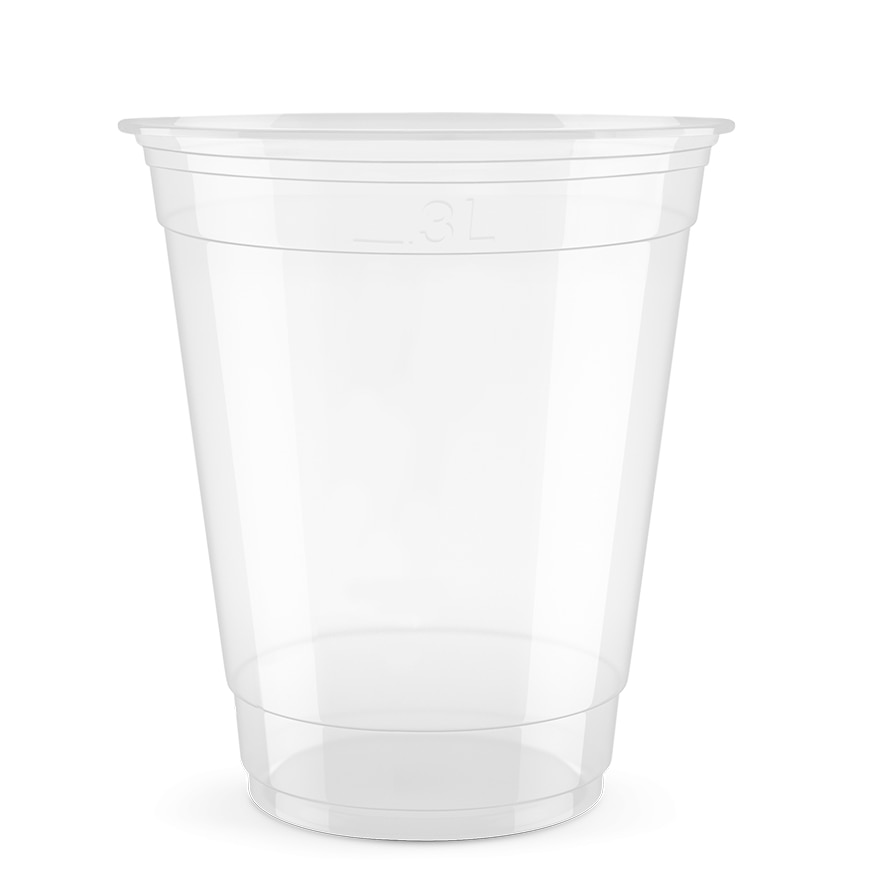 500 rPET Clear Cup, Smoothie Becher 350ml (12oz), Ø 95mm