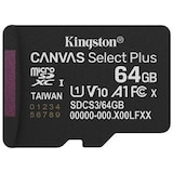 thumbnail of Tarjeta de memoria Micro SD KINGSTON 64GB MICROSD CSP G3 100MB/S ADAP