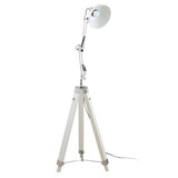 thumbnail of Gasoline - Office_p_170_pure - Blanc - Lampadaire Décoratif - Bois Et Métal - Hauteur 170 Cm