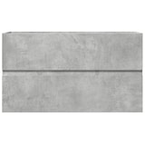 thumbnail of vidaXL Waschbeckenunterschrank Betongrau 90x38,5x45 cm Holzwerkstoff