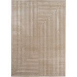 thumbnail of Balkonteppich Skandinavischer 3D-Design Wetterfest Waschbar Strapazierfähig Terrasse Garten Beige 200x290 cm – ENGADIN von Kadima Design