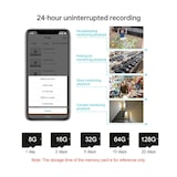 thumbnail of Camera IP 1080P HD Vision Nocturne Détection Mouvement Audio Bidirectionnel YONIS