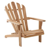 thumbnail of Möbilia Chaise de jardin en teck | avec accoudoirs | L 57 x P 73 x H 104 cm | Naturel
