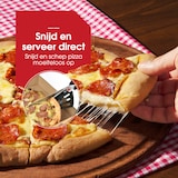 thumbnail of HGMD Pizzaschaar - Pizzasnijder - Pizzames - Pizzaknipper - 2 in 1 Pizzaschep