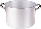 thumbnail of Pentole agnelli, casseruola alta 104 professionale ø 36 in alluminio puro, 2 manici inox