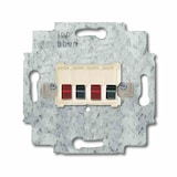 thumbnail of Tragring, Lautsprecheranschluss, weiß, matt, Krallen-/Schraubbefestigung, ohne Beschriftungsfeld