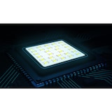 thumbnail of 100W Kaltweiß Tragbaren LED Baustrahler Fluter Strahler mit Stecker IP44
