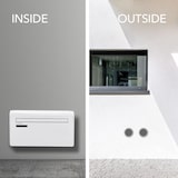 thumbnail of TROTEC Wandklimaanlage PAC-W 2650 SH mit Heizfunktion | WLAN-Einbindung, Smartphone-Steuerung mit App