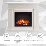 thumbnail of Elektrokamin BALDERIA Leandros -  Elektrischer Standkamin - Weiss