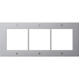 thumbnail of Gira Designrahmen 3fach alu 850365