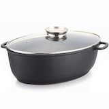 thumbnail of Bräter 7,3 L Aluminiumguss Schmortopf Induktion Bratentopf Entenbräter Gänsebräter Hähnchenbräter