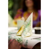 thumbnail of Duni Bio Dunisoft® Serviette 40 x 40 cm Sunflower dreams, 360 Stk/Krt (6 x 60 Stk)