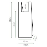 thumbnail of MONOUSO - Hemdchenbeutel Tasche Home Compost “Classic” 30x60cm 14µm (100 Stück)