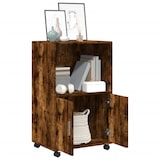 thumbnail of vidaXL Rolkast 55x40x91 cm bewerkt hout gerookt eikenkleurig