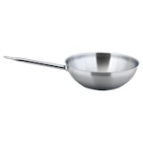 thumbnail of METRO PROFESSIONAL Wok, Edelstahl, Ø 30 cm, Höhe: 12.8 cm, unbeschichtet, Induktion, ofenfest