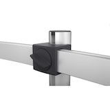 thumbnail of Monitorhalter mit Arm für 1 Monitor+1 Tablet silber Tischdurchführung