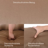 thumbnail of Fernsehsessel mit Aufstehhilfe, Relaxsessel mit elektrischer Liegefunktion, 2 Motoren, 120 kg belastbar, Mikrofaser, Braun, Raburg Jan