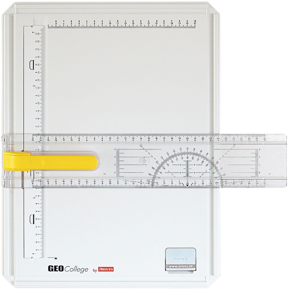 Zeichenplatte College-Board A4 Kunststoff weiß Packung mit 10 Stück